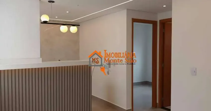 Apartamento com 2 dormitórios à venda, 40 m² por r$ 250.000,00 - jardim nova cidade - guarulhos/sp