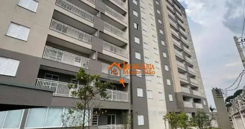 Apartamento com 2 dormitórios à venda, 57 m² por r$ 480.000,00 - vila nova bonsucesso - guarulhos/sp