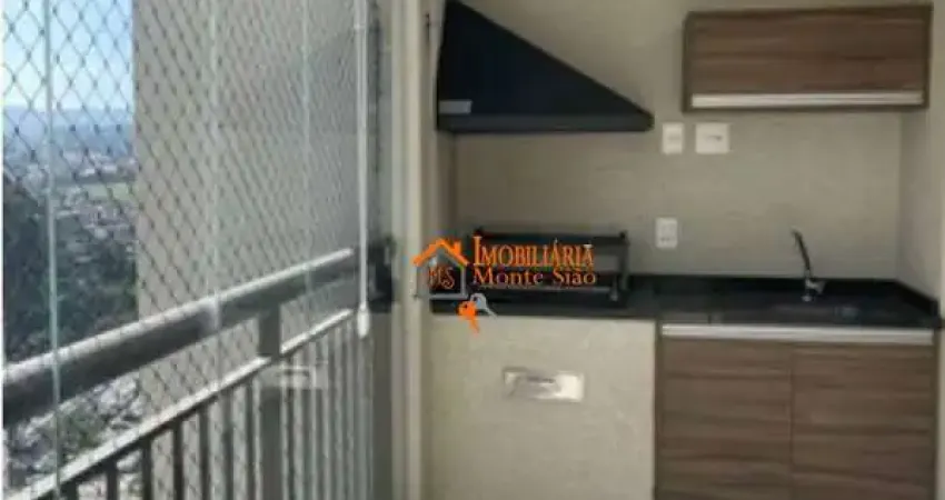 Apartamento com 2 dormitórios à venda, 65 m² por r$ 650.000,00 - jardim flor da montanha - guarulhos/sp