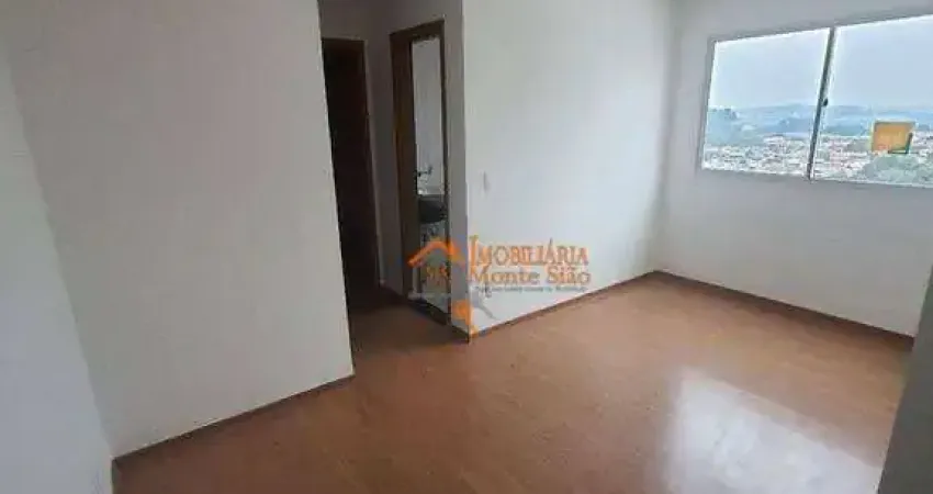 Apartamento com 2 dormitórios à venda, 44 m² por r$ 360.400,00 - vila barros - guarulhos/sp