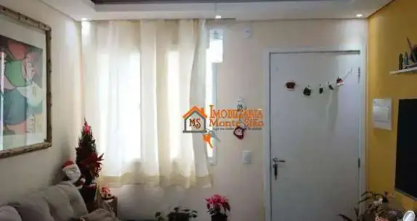 Apartamento com 2 dormitórios à venda, 37 m² por r$ 245.000,00 - jardim albertina - guarulhos/sp