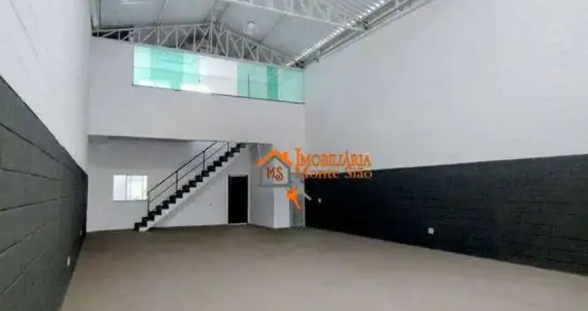 Galpão para alugar, 240 m² por r$ 12.050,00/mês - cidade soinco - guarulhos/sp