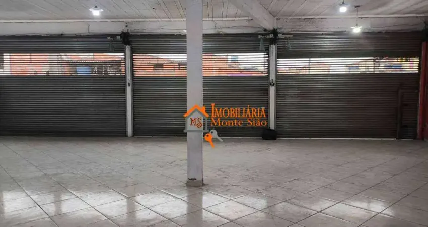 Salão para alugar, 50 m² por r$ 1.500,00/mês - jardim munira - guarulhos/sp