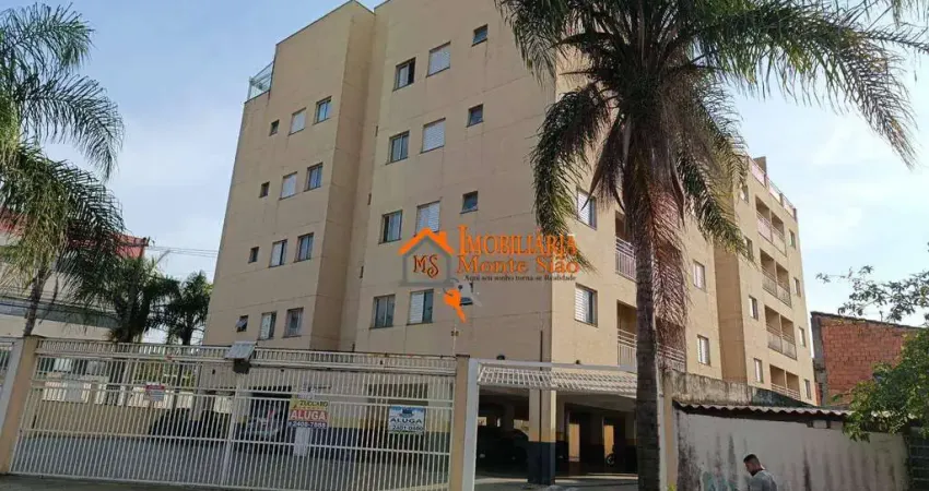Apartamento com 2 dormitórios à venda, 44 m² por r$ 220.000,00 - jardim presidente dutra - guarulhos/sp