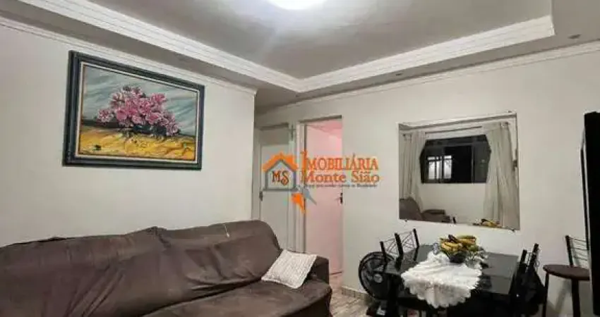 Apartamento com 2 dormitórios à venda, 54 m² por r$ 200.000,00 - jardim santo expedito - guarulhos/sp