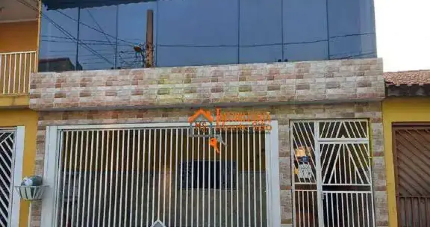 Sobrado com 3 dormitórios à venda, 227 m² por r$ 583.000,00 - residencial parque cumbica - guarulhos/sp