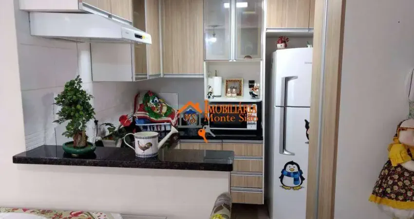 Apartamento com 3 dormitórios à venda, 65 m² por r$ 650.000,00 - vila augusta - guarulhos/sp