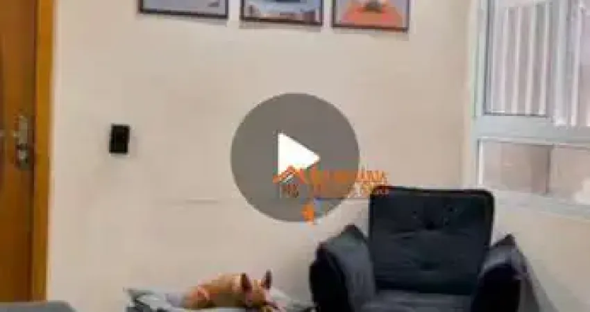 Apartamento com 2 dormitórios à venda, 43 m² por r$ 213.000,00 - pimentas - guarulhos/sp