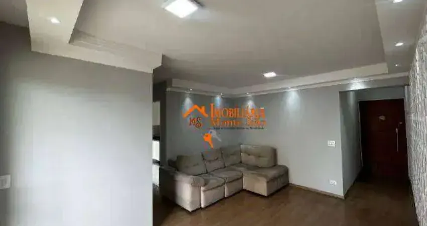 Apartamento com 2 dormitórios à venda, 68 m² por r$ 399.000,00 - vila galvão - guarulhos/sp