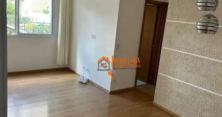 Apartamento com 2 dormitórios à venda, 56 m² por r$ 359.000,00 - jardim nova taboão - guarulhos/sp