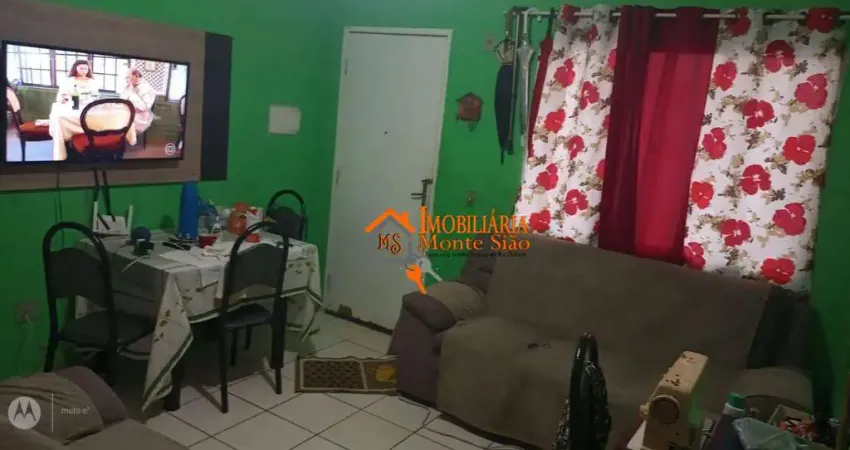 Apartamento com 2 dormitórios à venda, 48 m² por r$ 150.000,00 - vila nova bonsucesso - guarulhos/sp