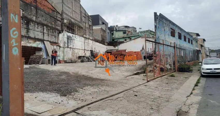 Terreno para alugar, 890 m² por r$ 14.000,00/mês - vila flórida - guarulhos/sp