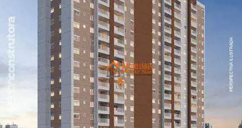 Apartamento com 2 dormitórios à venda, 57 m² por r$ 560.000 - picanço - guarulhos/sp