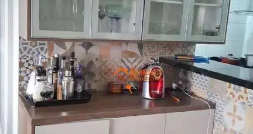 Apartamento com 3 dormitórios à venda, 83 m² por r$ 680.000,00 - jardim flor da montanha - guarulhos/sp