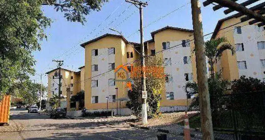 Apartamento com 2 dormitórios à venda, 55 m² por r$ 154.787 - jardim odete - guarulhos/sp