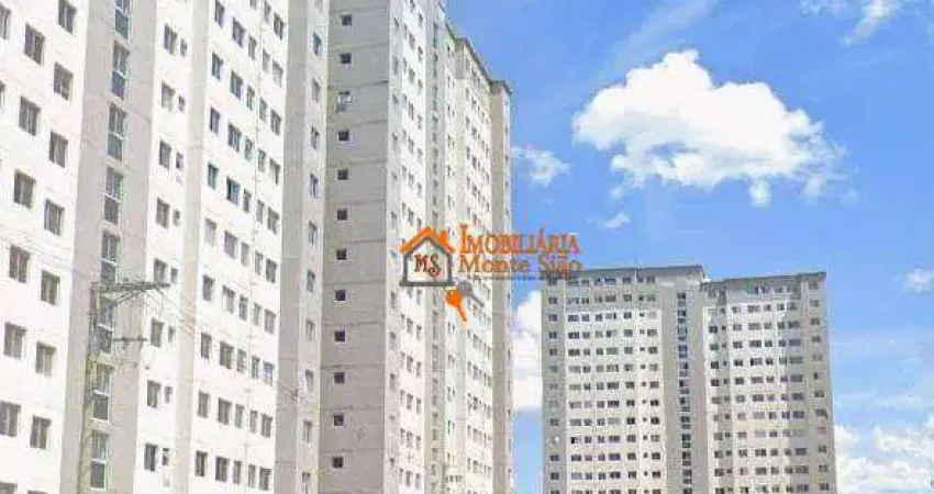 Apartamento com 2 dormitórios à venda, 42 m² por r$ 128.776 - vila nova bonsucesso - guarulhos/sp