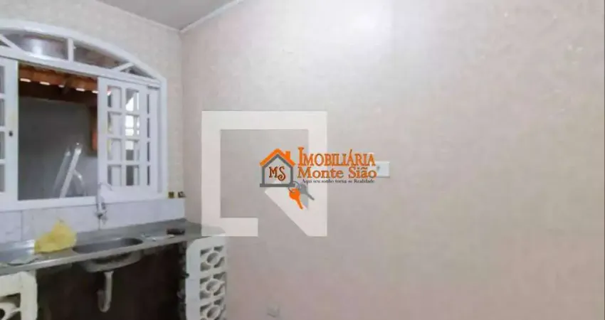 Casa com 1 dormitório para alugar, 50 m² por r$ 1.500,00/mês - jardim pinhal - guarulhos/sp