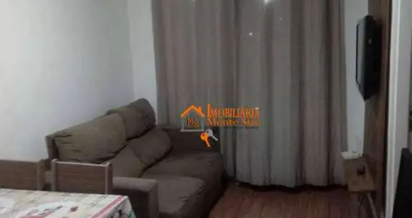 Apartamento com 2 dormitórios à venda, 42 m² por r$ 250.000,00 - jardim são domingos - guarulhos/sp