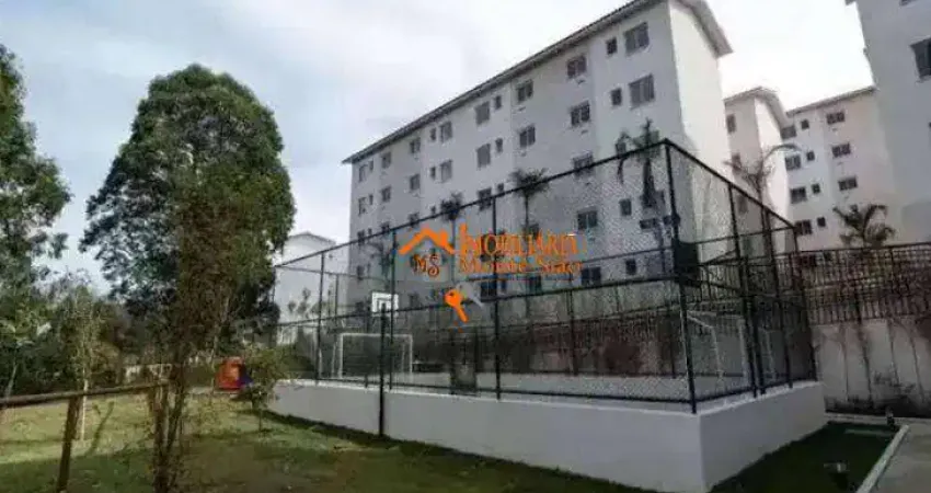 Apartamento com 2 dormitórios para alugar, 41 m² por r$ 1.711/mês - jardim albertina - guarulhos/sp