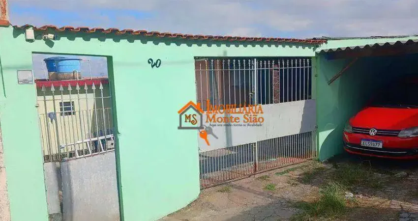 Casa com 3 dormitórios à venda por r$ 265.000 - recreio são jorge - guarulhos/sp