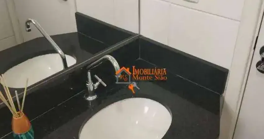 Apartamento com 2 dormitórios à venda, 45 m² por r$ 234.000 - vila alzira - guarulhos/sp