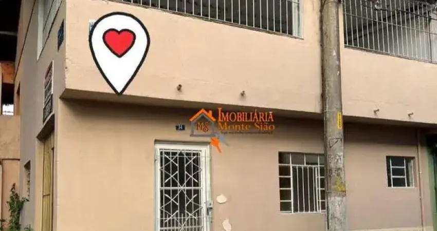 Sobrado com 2 dormitórios à venda, 64 m² por r$ 320.000 - conjunto residencial haroldo veloso - guarulhos/sp