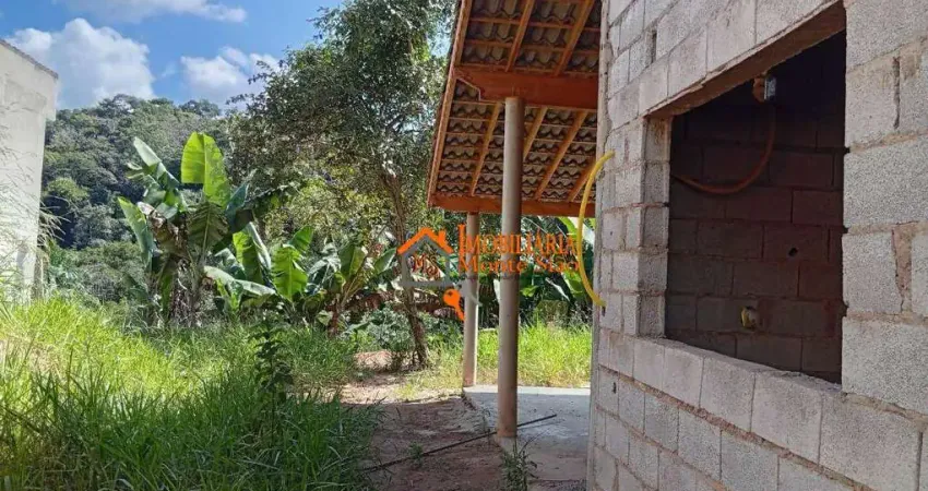 Chácara com 2 dormitórios à venda, 1500 m² por r$ 215.000 - ferreiras - nazaré paulista/sp