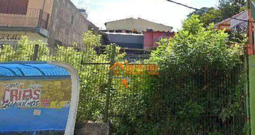 Terreno para alugar, 314 m² por r$ 3.500/mês - vila nova bonsucesso - guarulhos/sp