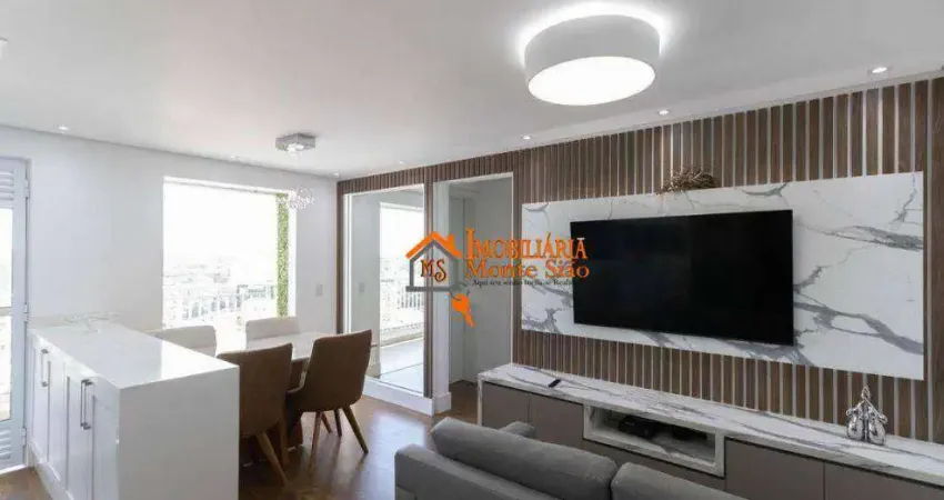 Apartamento com 2 dormitórios à venda, 46 m² por r$ 424.000 - vila carmosina - são paulo/sp