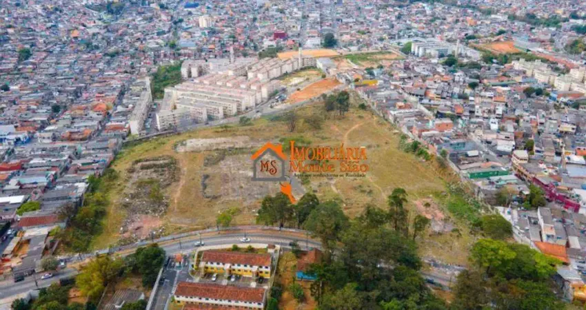 Terreno para alugar, 54041 m² por r$ 203.000,00/mês - parque industrial cumbica - guarulhos/sp