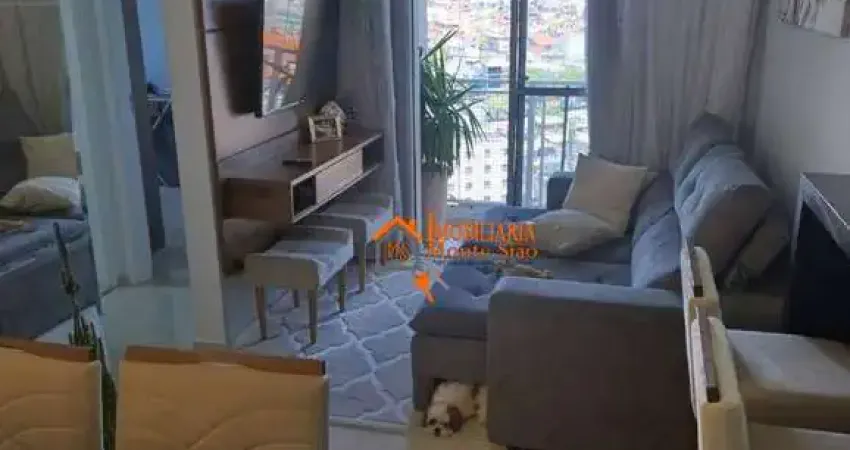 Apartamento com 2 dormitórios à venda, 55 m² por r$ 334.000,00 - vila bremen - guarulhos/sp