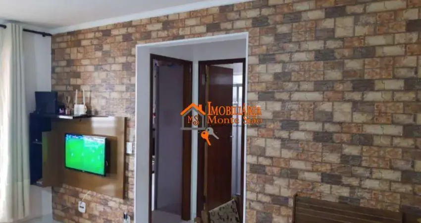 Apartamento com 2 dormitórios para alugar, 46 m² por r$ 1.750,00/mês - cidade parque alvorada - guarulhos/sp