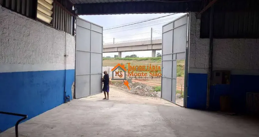 Galpão para alugar, 120 m² por R$ 3.500,00/mês - Jardim Presidente Dutra - Guarulhos/SP