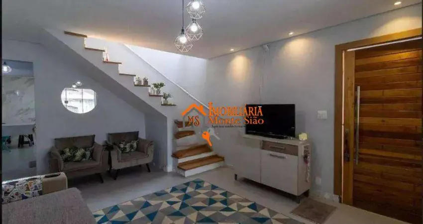 Sobrado com 3 dormitórios à venda, 198 m² por R$ 575.000,00 - Vila Monteiro Lobato - Guarulhos/SP
