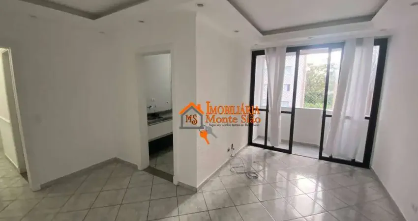 Apartamento com 2 dormitórios à venda, 62 m² por R$ 390.000,00 - Centro - Guarulhos/SP