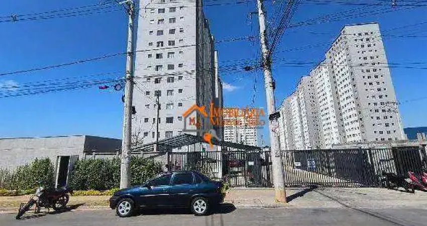 Apartamento com 2 dormitórios à venda por R$ 123.904 - Vila Nova Bonsucesso - Guarulhos/SP