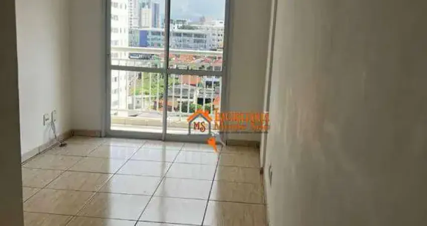 Apartamento com 2 dormitórios para alugar, 56 m² por R$ 3.335,00/mês - Vila das Palmeiras - Guarulhos/SP
