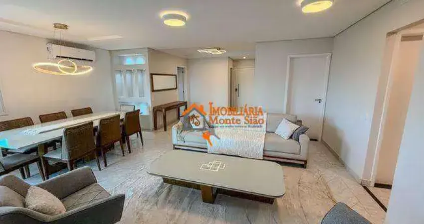 Apartamento com 3 dormitórios à venda, 169 m² por R$ 2.070.000,00 - Centro - Guarulhos/SP