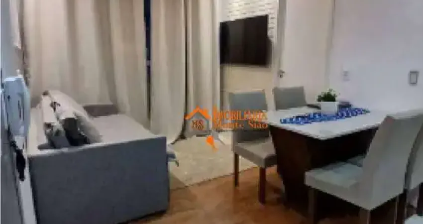 Apartamento com 2 dormitórios à venda, 36 m² por R$ 290.000,00 - Vila das Bandeiras - Guarulhos/SP