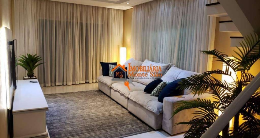 Sobrado com 3 dormitórios à venda, 125 m² por R$ 850.000,00 - Parque Continental I - Guarulhos/SP