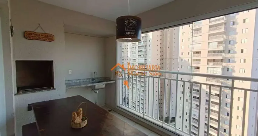 Apartamento com 3 dormitórios à venda, 86 m² por R$ 1.060.000,00 - Vila Leonor - Guarulhos/SP