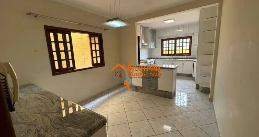 Sobrado com 3 dormitórios à venda, 180 m² por r$ 650.000,00 - jardim santa cecília - guarulhos/sp
