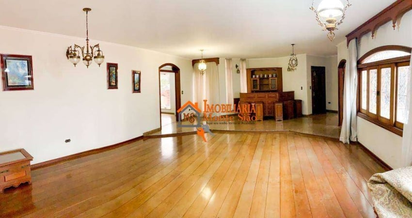 Sobrado com 4 dormitórios à venda, 530 m² por R$ 2.000.000,00 - Vila Galvão - Guarulhos/SP