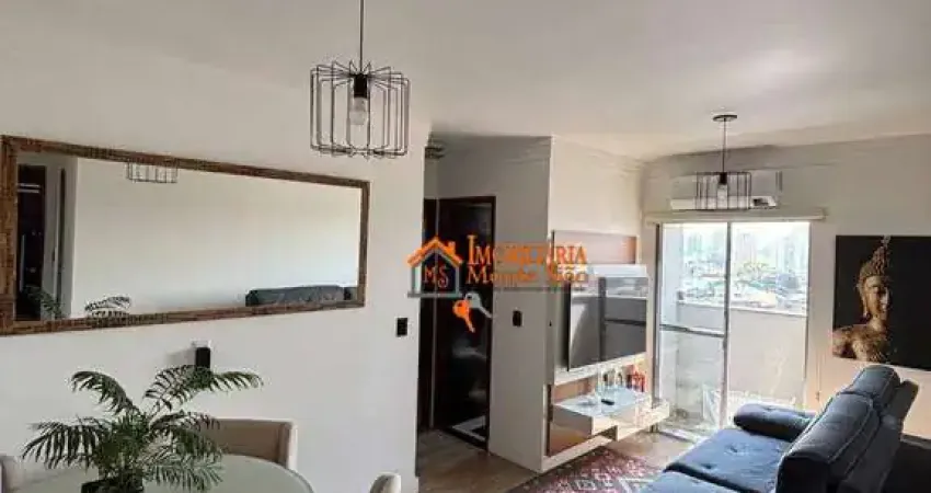 Apartamento com 2 dormitórios à venda, 60 m² por R$ 415.000,00 - Gopoúva - Guarulhos/SP