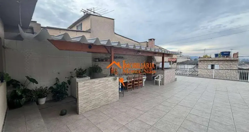 Sobrado com 4 dormitórios à venda, 100 m² por r$ 730.000,00 - jardim santa inês - guarulhos/sp