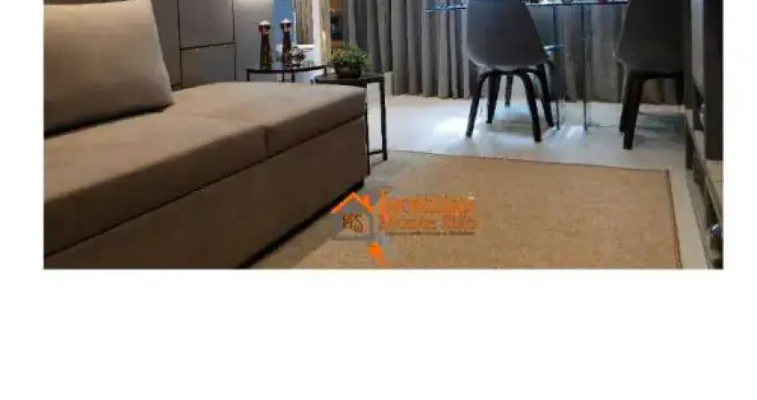 Apartamento com 2 dormitórios à venda, 43 m² por R$ 314.000,00 - Jardim Adriana - Guarulhos/SP