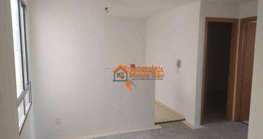 Apartamento com 2 dormitórios à venda, 48 m² por R$ 228.000,00 - Água Chata - Guarulhos/SP