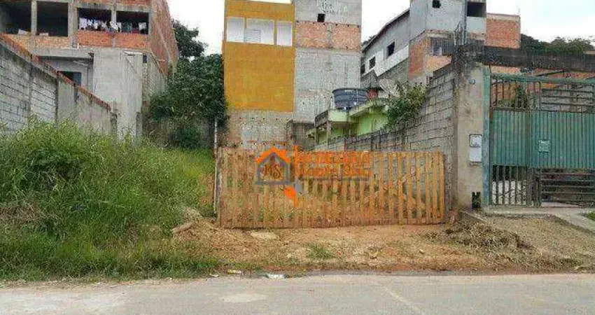 Terreno à venda, 125 m² por R$ 139.000,00 - Lavras - Guarulhos/SP