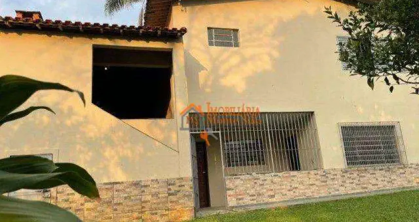 Chácara com 2 dormitórios à venda, 3060 m² por R$ 614.800,00 - Água Azul - Guarulhos/SP