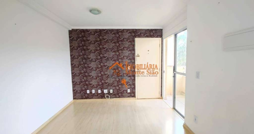 Apartamento com 2 dormitórios à venda, 46 m² por R$ 264.000,00 - Pimentas - Guarulhos/SP